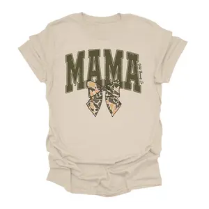 Mama Camo Bow Tee