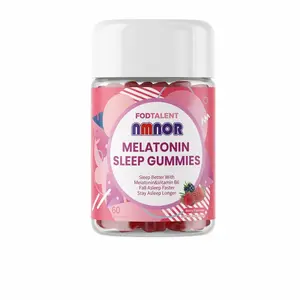 NMNOR Sleep Gummies - Strawberry Flavor, 60 ct (30-Day Supply) Dietary Vitamin Melatonin