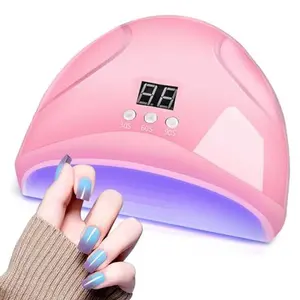 36W UV LED Nail Lamp, Gel Nail Dryer with LCD Display Timer, USB Powered Fast Curing Light for Gel Polish, Portable Nail Art Tool, Manicure and Pedicure Accessories for Home Salon, Nail Care, Gel Nails and Nail Polish Curing