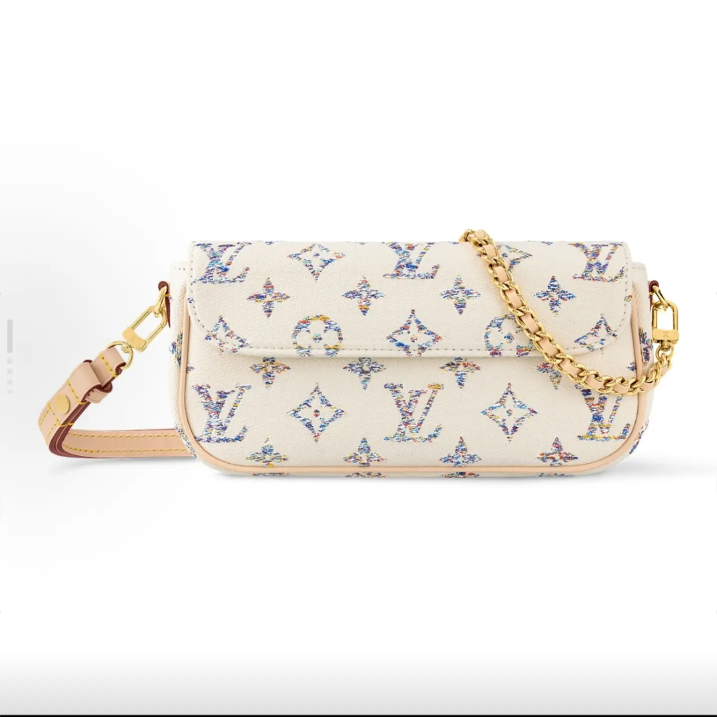 Pre-owned Louis Vuitton IVY Nautical Collection Blue & White Handbag Shoulder Bag