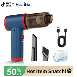 Powerful Handheld Wireless Vacuum Cleaner, Strong Suction Portable Mini Vacuum for Car Home Desktop Cleaning, Multifunctional Car Detailing Dust Removal Cleaning Tool