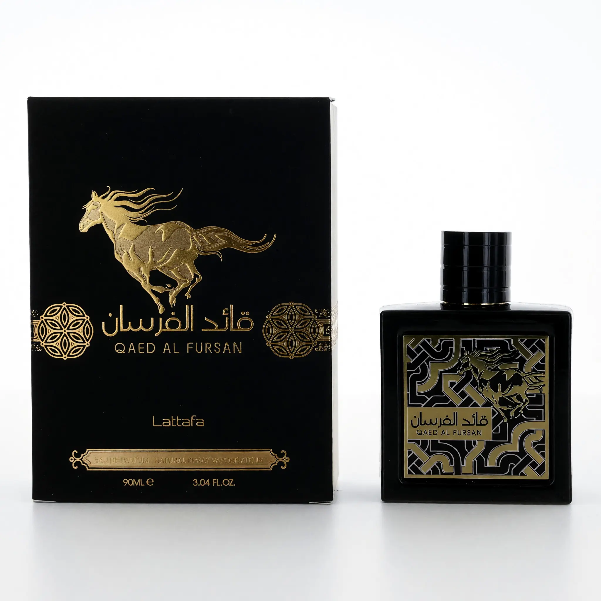 Qaed Al Fursan by Lattafa, 3.04 oz EDP Spray for Men