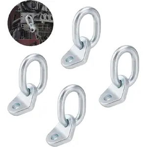 Lifting Bracket Set 17700 lb Engine Lift Bracket, Forging Process, Pack of 4 Engine Support Bar for Load Levelers, Lifting Slings
