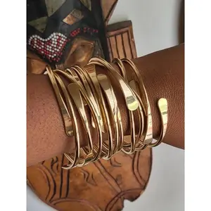 Vintage Open Bangle Bracelet Set, Bracelets for Women, Stylish Adjustable Bangles for Women & Girls, Casual Trendy Accessories for Parties and Everyday Life, Girlfriend Gifts