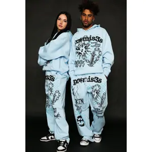 Pain and Pleasure Rhinestoned Sweatpants