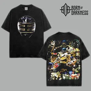 BOD - Gold Ranger Power Rangers Zeo Vintage Unisex Oversize Power Rangers Washed Cotton T-shirt Hoodie, Graphic Tee, Power Rangers Lover, Power Rangers Merch Fan, Outfits Men, Boys Merch Top