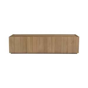 Plank Media Cabinet Natural