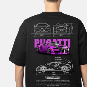 Luxury Supercar Racing Tee – Inspired by French Hypercar Design, Speed Lover Streetwear T-Shirt, Automotive Enthusiast Gift