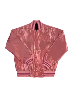 PBW - Varsity Jersey Jacket (Hot Pink)
