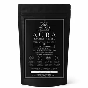 Moods by Michelle Aura Sachet Refill – Lemon Drop  – 8 oz
