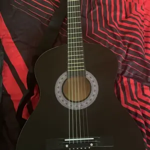 Segawe 38" Acoustic Guitar for Beginners - Full Set with Case, Strap, Tuner, Guitar Picks and Travel-Friendly Design, Acoustic Guitar Full Set