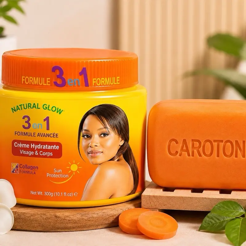 2pcs Moisturizing Cream and soap