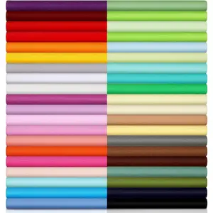40 Pcs 10 x 10 Inch Cotton Squares Crafts Quilting Patchwork Bundles Multicolor Squares Sewing Craft Precut Scrap for DIY Craft Cloths()