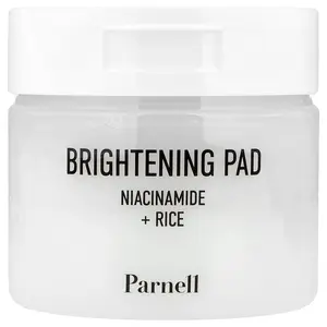 Parnell Niacinamide Rice Brightening Pad, 80 Pads, 5.64 oz (160 g)
