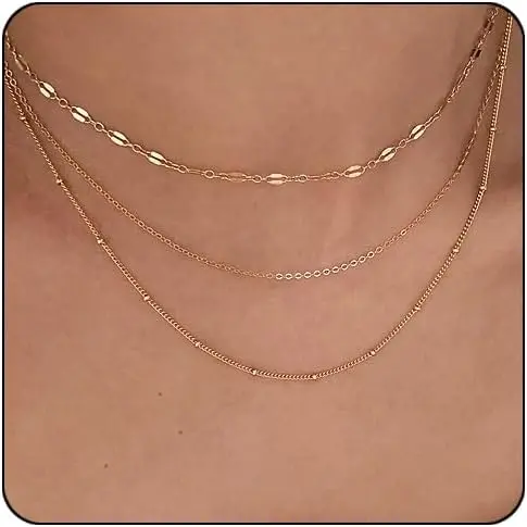 Gold Necklace2301