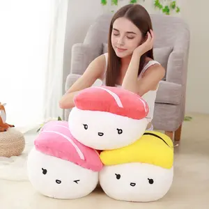 Cute Creative Sushi Plush Toy Doll Pillow Cushion, Soft Adorable Stuffed Animal, Birthday Party Gift, Home Decor