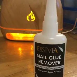 EXSIVIA Nail Glue Remover for Press-On Nails, Glue Residue Remover, 50mL