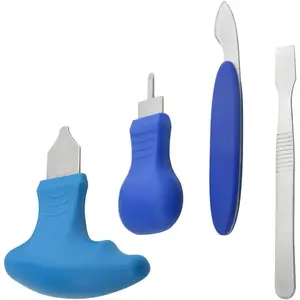 4Pack Model Separator Model Part Opener  Tool Set for Building Splitting  Model Airplane Model (Blue)