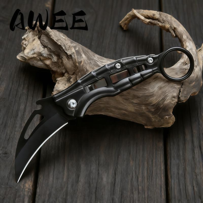 4PCS Lockless Eagle Claw Folding Knife Set | Multi-functional EDC Pocket Knife for Men | Portable Outdoor Camping Hunting Survival Tool