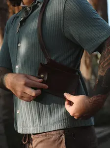 Leather Holster Large Pocket