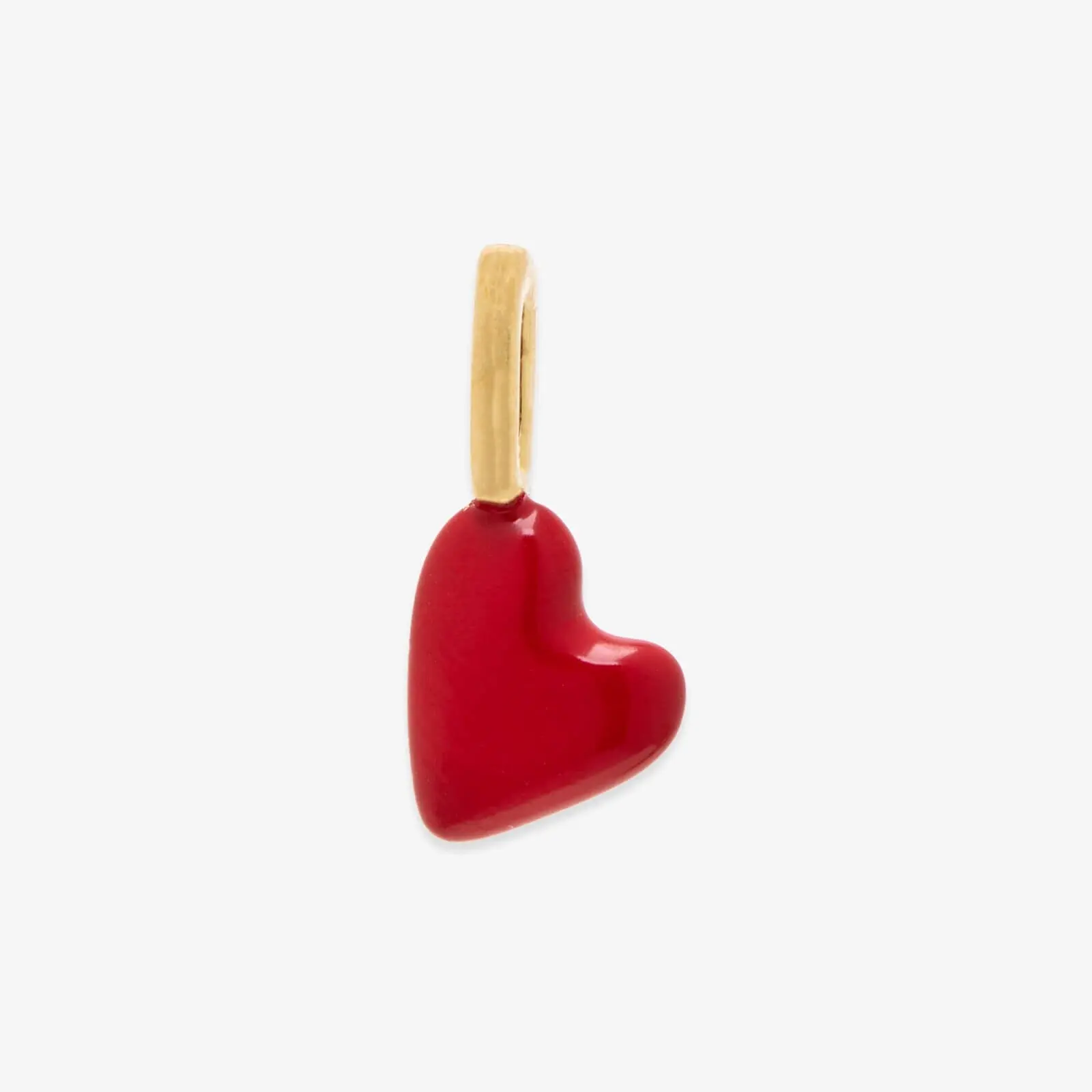 Harper Enamel Puffy Heart Charm Harper Enamel Puffy Heart Charm