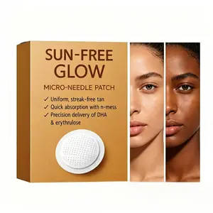 Sunless Tanning Microneedle Patches, 10 Pack – Precision Dermal Delivery for a Seamless, Sun-Free Glow – Just Apply Before Bed & Wake Up with a Natural Tan – No Streaks, No Mess, No UV Needed