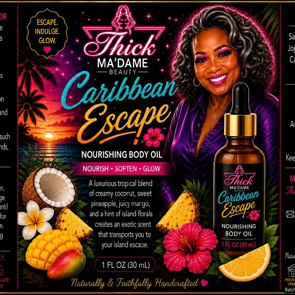 Caribbean Escape Body Oil