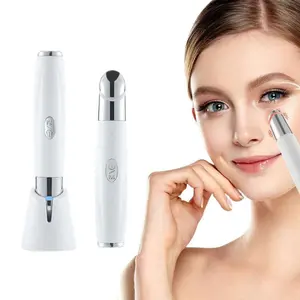 Professional Eye Beauty Instrument, Facial Massager, Micro Vibration for Relax Eye Dark Circles Eye Bags Puffiness Eye Massage, Rechargeable Heated Eye Care Instrument for Women