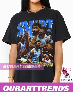 Retro Marcus Smart T-shirt Basketball Player MVP Slam Dunk Merchandise Bootleg Vintage Classic Graphic Tee