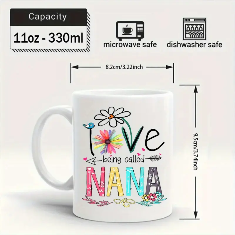 [Perfect Nana Cup] Perfect Gift Nana Cup, 1pc |   Capacity: 11 ounces, for Grandma