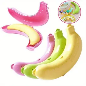Stay Fresh On-the-Go: Cute Banana Storage Box for Outdoor Travel