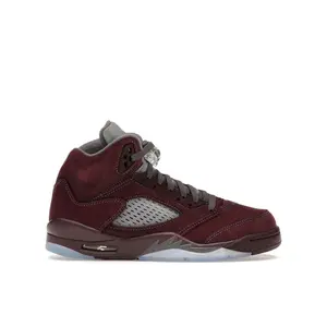 Jordan Kid's 5 Retro Burgundy (2023) Basketball Shoes, from StockX