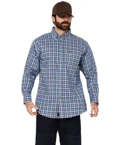 Ariat Men's Men'S Fr Sierra Plaid Print Long Sleeve Button-Down Work Shirt - 10052929