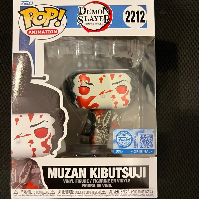 Funko Pop! Animation Muzan Kibutsuji Vinyl Figure Demon Slayer Series 2212 Collectible Figurine En Vinyle