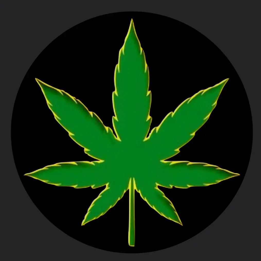 Green Leaf Sticker