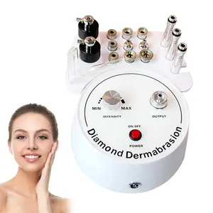 Us Plug 3-In-1 Diamond Microcarving Exfoliating Device, Microdermabrasion Beauty Instrument, Facial Beauty Instrument, Skin Care & Facial Spa, Home Beauty Salon Equipment, Perfect Gift for Women
