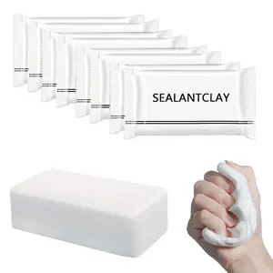 2025 Upgraded Waterproof Sealing Clay – 6-Pack Quick-Mend Mastic for Cracks, Wall Holes, AC & Drain Leaks| Cement-Compatible, Moldable Sealant Putty