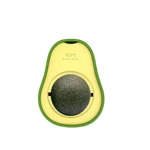 2025 NEW YEAR SALE Avocado Catnip Ball Toy, interactive or self-amusement possible
