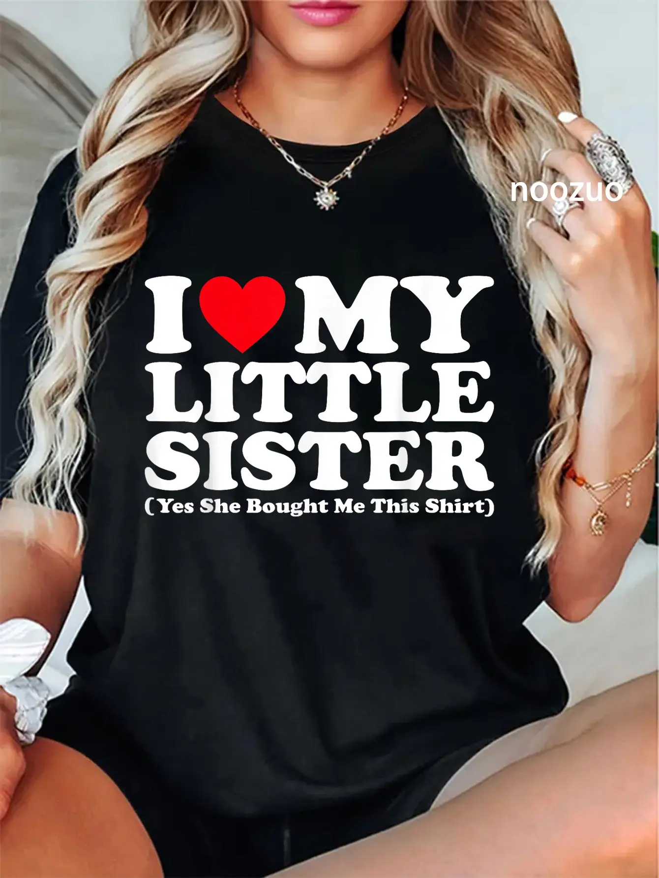 Women's Casual Graphic T-Shirt with Funny Slogan, 100% Cotton Short Sleeve Streetwear for Everyday Wear or as a Gift, Shortsleeve, Top, Tshirt, Playful Vibe, Round Neck, Vintage, Casual Tee For Daily Wear, Whimsical Text Print Sparks Smiles