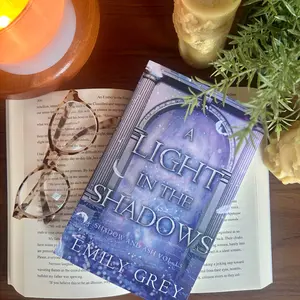 SIGNED Copy of A Light in the Shadows- A slow-burn romantasy book series soft cover