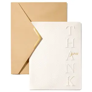 Vitalizart 16 Pack Thank You Cards 4.3" x 5.5" with Envelopes, Embossed Blank Greeting Cards for Wedding, Baby Shower, Business Gift Notes tiktokshopspringglowup
