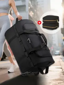 Large Capacity Travel Bag, Adjustable Shoulder Strap Travel Bag, Weekend Travel Bag, Travel Organizer, Travel Essentials, Travel Accessories, Travel Duffel Bag