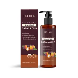 EELHOE Batana Shampoo – Moisturizing, Repairing & Nourishing, Smooths Dry Frizzy Hair, Sleek & Oil-Control Shampoo