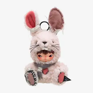 (cat1030) POP MARTH Hirono Little Hare Plush Doll Pendant