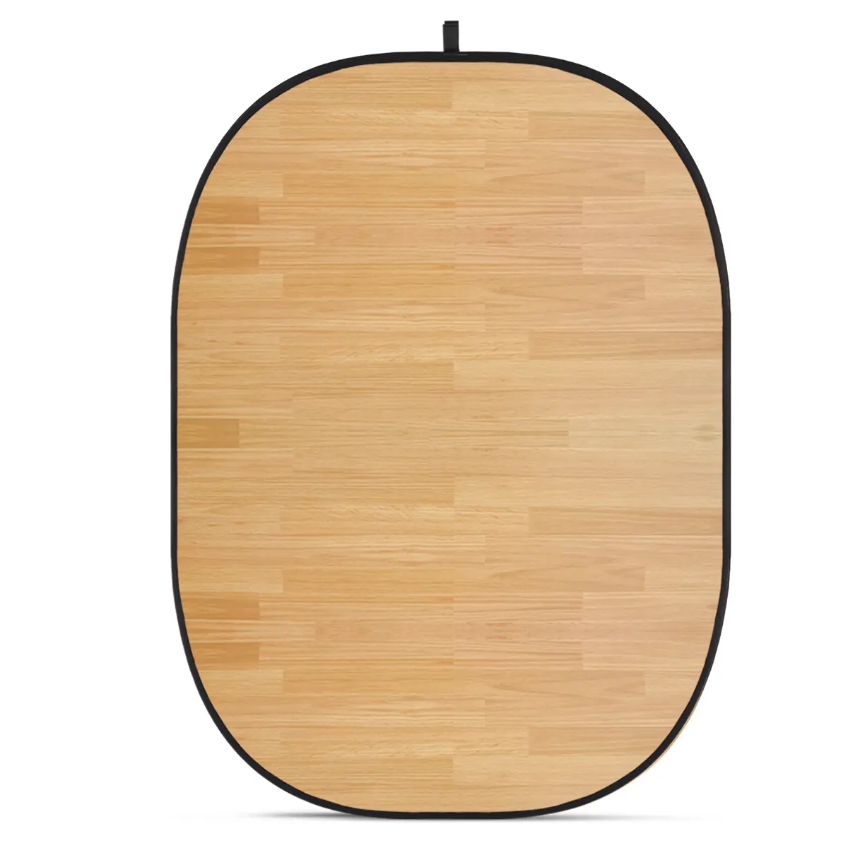 Glow CBA-WW0008 Portable 5x6.5' Fabric Collapsible Camera Backdrop, Wooden Wall Camera Accessories, Folding