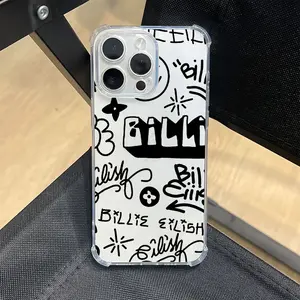 Fashion singer B-Billie Phone Case Protector Suitable for iPhone 17 16e 16 15 14 13 12 11 Mini Pro Max Air X XR XSMAX 8 7 Plus Anti Fall Transparent Soft Back Cover