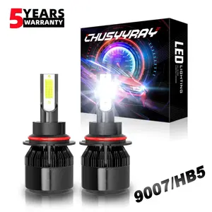 For Ford Explorer Sport Trac 2001-2005 Cars Accessories LED Headlight High-LOW Beam 6000k white