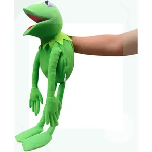 Kermit Frogs Hand Puppet, Frog Plush,The Muppets Show, Soft Frog Puppet Doll Suitable for Role Play -Green, 24 Inches(Gag Toys & Practical Jokes)(Gag Toys & Practical Jokes)