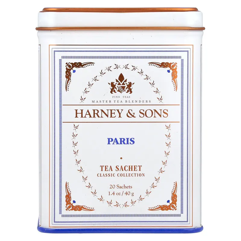 Harney & Sons Classic Collection, Paris, 20 Sachets, 1.4 oz (40 g)