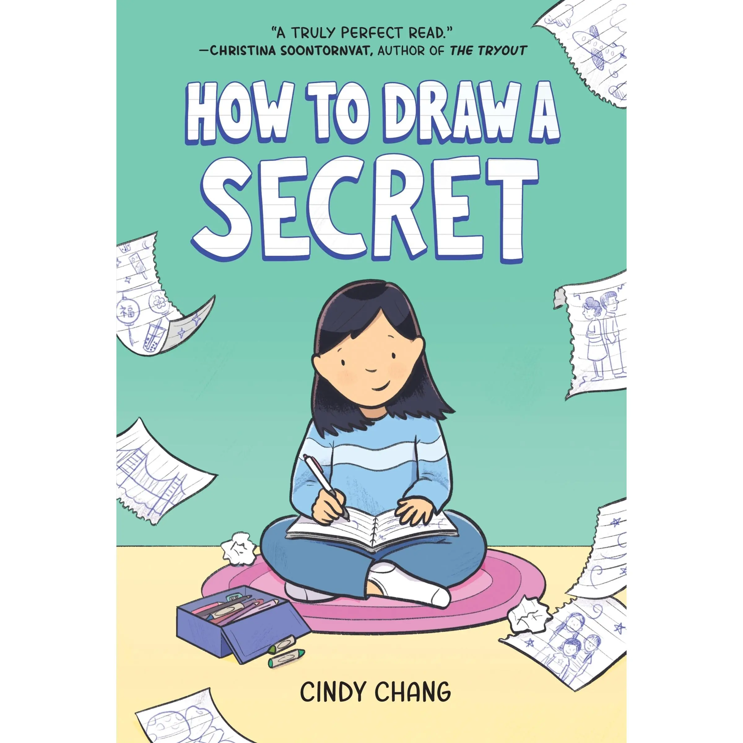 How to Draw a Secret: A Graphic Novel by Cindy Chang||Cindy Chang [Paperback Book]